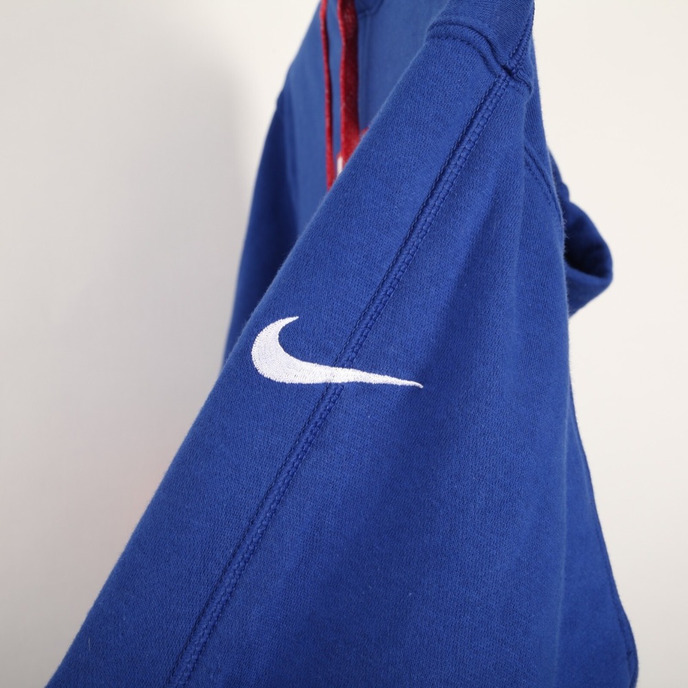 The New York Giants Hoodie Medium Blue Red Nike NFL Team Issued - Picture 3 of 13